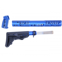 AR-15 ‘TRUMP 2024 SERIES’ LIMITED EDITION COMPLETE FURNITURE SET - ANODIZED BLUE